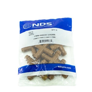 NDS PVC Insert Cross 10/Bag 11/16 in.