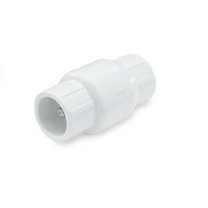 NDS FloControl Series 1011 Spring Check Valve PVC 3/4 in. Slip 1/2# Spring