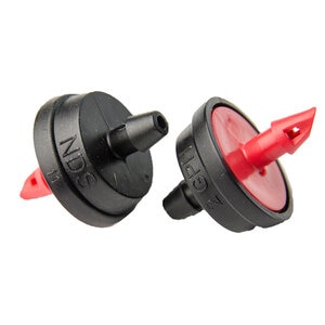 Nds Accuflow Pressure Compensating Emitter 2.0 GPH Red