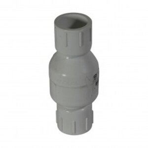 NDS FloControl Series 1012 Spring Check Valve PVC 1 in. Slip 2# Spring