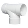 NDS PVC Sanitary Tee HUB x HUB x HUB White 6 in.