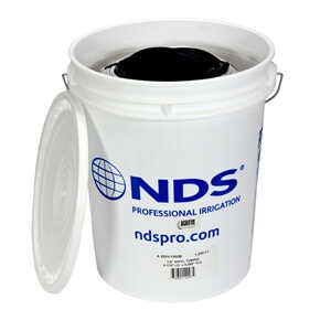NDS A250 1/4 in. Distribution Tubing (Bucket) Polyethylene 0.170 in. ID. 0.250 in. OD. 1000 ft.