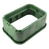NDS Standard Valve Box Extension Body (only) Rectangle 14 in. x 19 in. x 6 in. Green