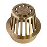 NDS Atrium Grate Brass 4 in.