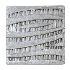 NDS Catch Basin Grate 12 in. x 12 in. Gray Cast Iron