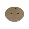10 in. Round Cover Only ICV Sand Overlapping NDS