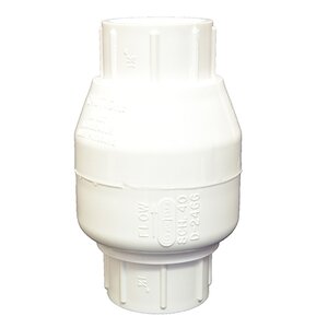NDS FloControl Series 1500 Swing Check Valve PVC 2 in. Slip