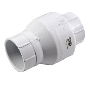 NDS PVC Swing Check Valve Slip x Slip 3 in.