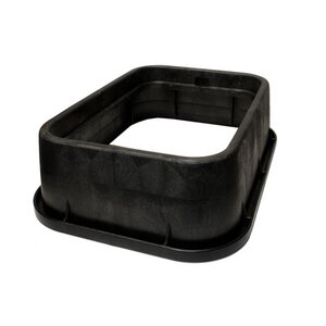 NDS Standard Valve Box Extension Body (only) Rectangle 14 in. x 19 in. x 6 in. Black