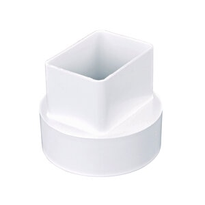NDS Downspout Adapter Centered 2 in. x 3 in. x 4 in.