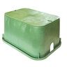 NDS Jumbo Overlapping Cvr ICV Valve Box Green 13 in. x 20 in.