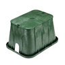 NDS Pro-Spec Valve Box IVC Green 13 in. x 24 in. x 15 in. w/ Bolt