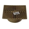 NDS Grate Square Sand 6 in.