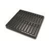 NDS Drain Grate Square Ductile Iron Black 12 in.