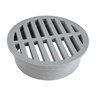 NDS Round Grate Gray 12 in.