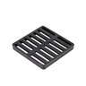 NDS Grate Square 9 in. x 9 in. Ductile Iron Black Ductile Iron