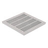 NDS Grate 18 in. x 18 in. Gray 