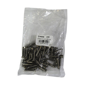 NDS Screw FH #8 x 1 in. Stainless Steel (48/bag)