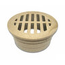 NDS Drain Grate Round Polyolefin Sand 3 in.
