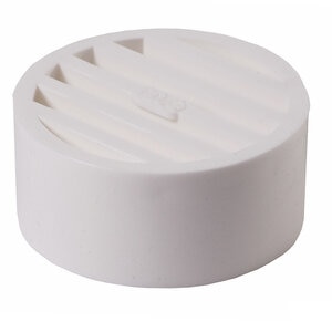 NDS Drain Grate 9P12 3 in. White