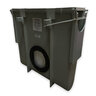 Dura Slope In-Line Catch Basin Gray Nds