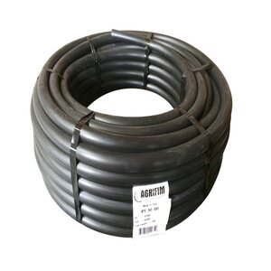 1/2 in. IPS 48 in. Cut Flex Vinyl Pipe .546 in. IDx.840 in. ODx.147 in. Wall Black NDS Agrifim