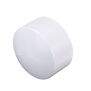 NDS Drain Cap White PVC 8 in.