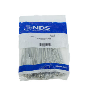 NDS Wire Stake Galvanized 14 Gauge 5 in. 