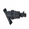 NDS Filter In-Line/WYE 1 in. MIPT Plastic Black 150 Mesh with Stainless Steel Screen and Flush Valve