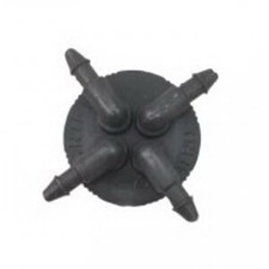 Nds Cuatro - Flo 4 Outlet Bubbler 6.0 GPH Black 1/2 in. Fipt Inlet