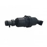 NDS Filter In-Line/WYE 1 in. MIPT Plastic Black 150 Mesh with Polyester Screen and Flush Valve