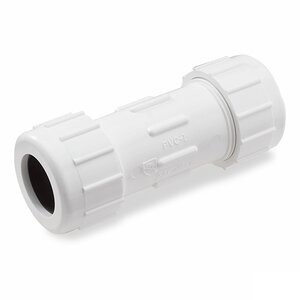 NDS PVC Compression Coupling 1 in.