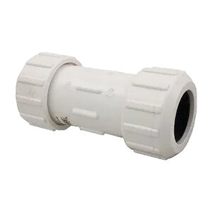 NDS Compression Coupling PVC 3/4 in.