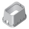 NDS Jumbo Valve Box Standard Black Box/Purple Lid Overlapping Cover Reclaimed Water 13 in. x 20 in. x 12 in.