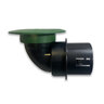 NDS Drainage Emitter Pop-Up Green Plastic 3 in. & 4in. With Elbow & Universal Pipe Adapter