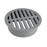 NDS Grate Round Gray 4 in.