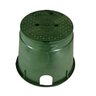 NDS Standard Valve Box Round 10 in. Green Box/Green Lid Overlapping ICV