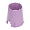 NDS Standard Valve Box Round 6 in. Purple Box/Purple Lid Overlapping RW