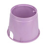 NDS Standard Valve Box Round 10 in. Purple Box/Purple Lid Overlapping RW