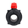 NDS Flo-Control Blocked Tru Union Ball Valve PVC 2 in. Slip & Thread w/ EPDM O-Ring