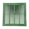 NDS Drain Grate Square Polyolefin Green 18 in.