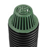 NDS Drain Grate Round Atrium Polyolefin Green 6 in.
