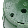 NDS Pro-Spec Valve Box & Cover Green Round 10 in.