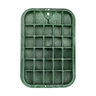 NDS Standard Valve Box Tapered Rectangle 14 in. x 19 in. x 6 in.H Green Box/Green Lid Overlapping ICV