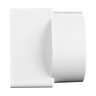 Nds PVC S&D Offset Downspout Adapter White 2 in. X 3 in. X 3 in. (Fits 3 in. Pipe)