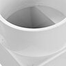 Nds PVC S&D Offset Downspout Adapter White 2 in. X 3 in. X 3 in. (Fits 3 in. Pipe)