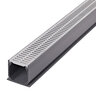 NDS Mini Channel Grate Gray 3 ft. L x 2-3/4 in. W