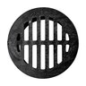 NDS Drain Grate Round Polyolefin Black 3 in.