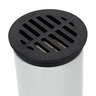 NDS Drain Grate Round Polyolefin Black 3 in.
