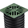 NDS Grate Square Green 4 in.